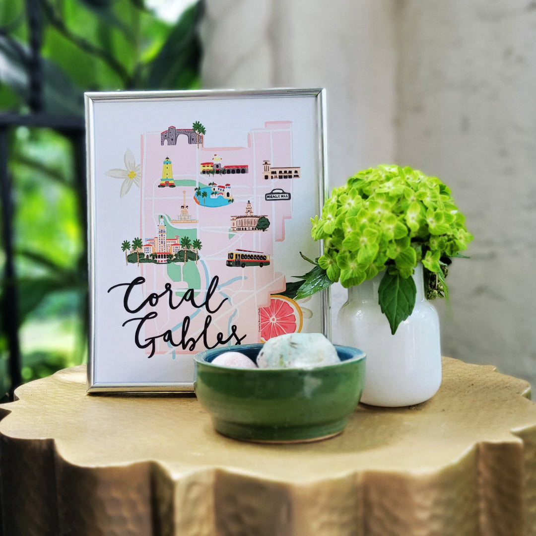 CORAL GABLES MAP