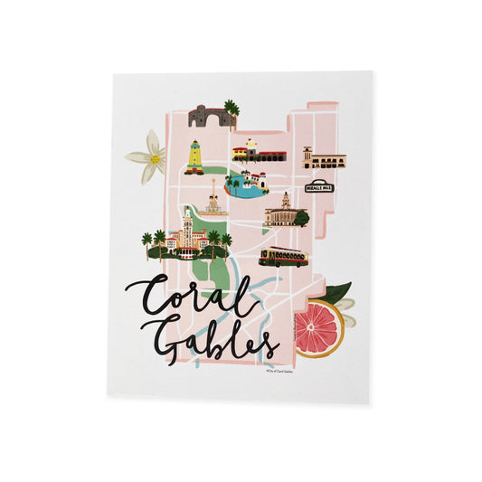 CORAL GABLES MAP